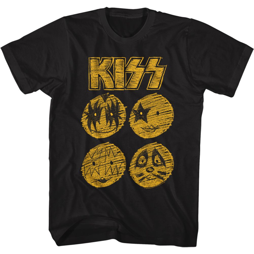 KISS - BAND SKETCH SHIRT
