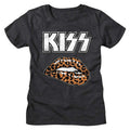 KISS - LEOPARD LIP LADIES SHIRT