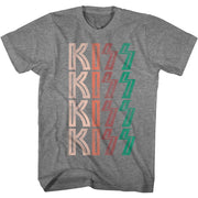 KISS - WASHED OUT LOGO SHIRT