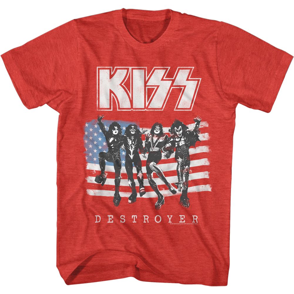 KISS - AMERICAN FLAG KISS SHIRT