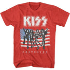 KISS - AMERICAN FLAG KISS SHIRT