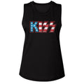 KISS - FLAG KISS LADIES SHIRT