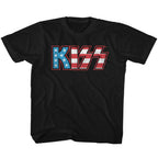 KISS - FLAG KISS YOUTH SHIRT