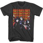 KISS - LOTS OF LOGOS SHIRT