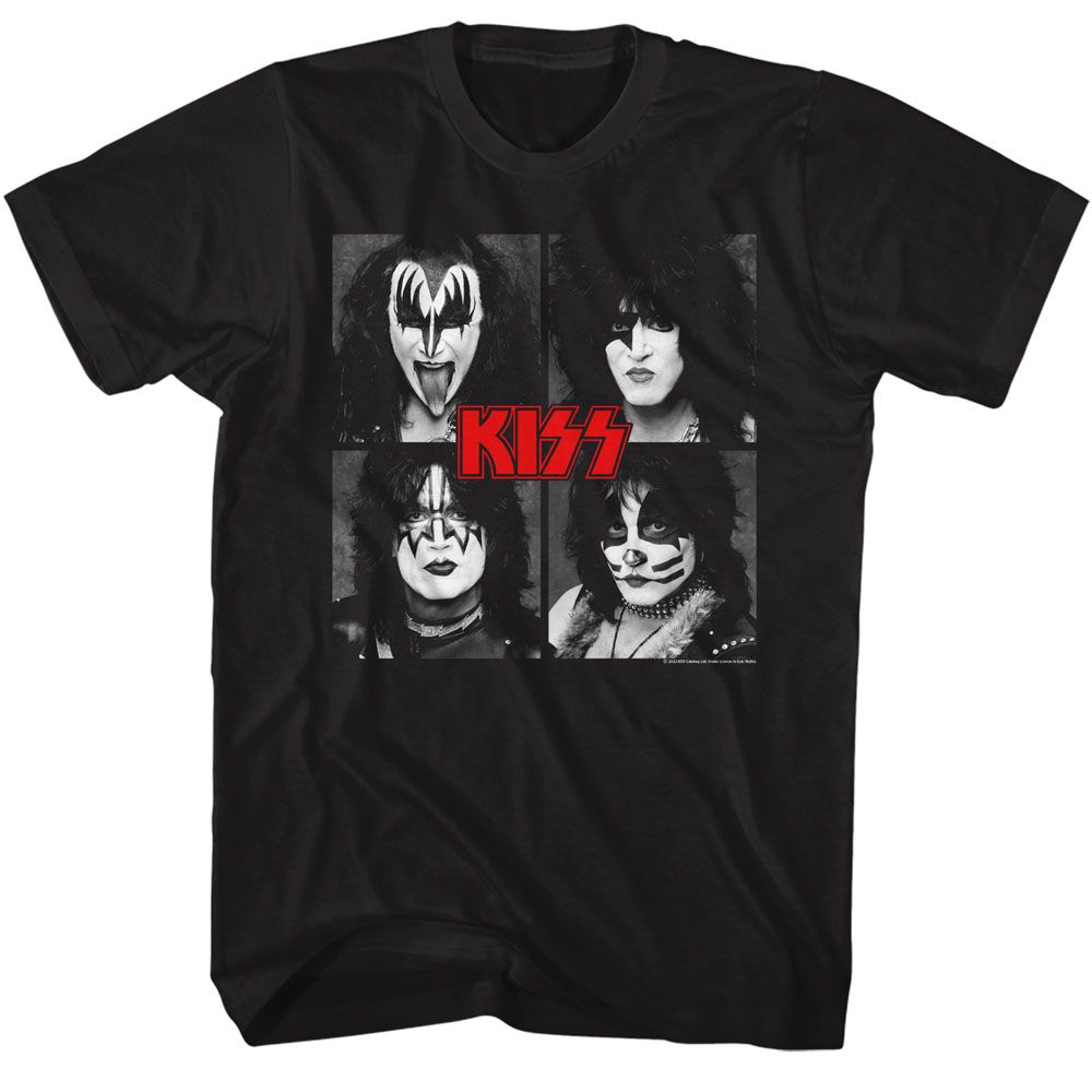 KISS - FOUR SQUARES SHIRT