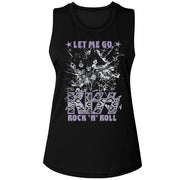 KISS - GLASS BREAKING LADIES SHIRT