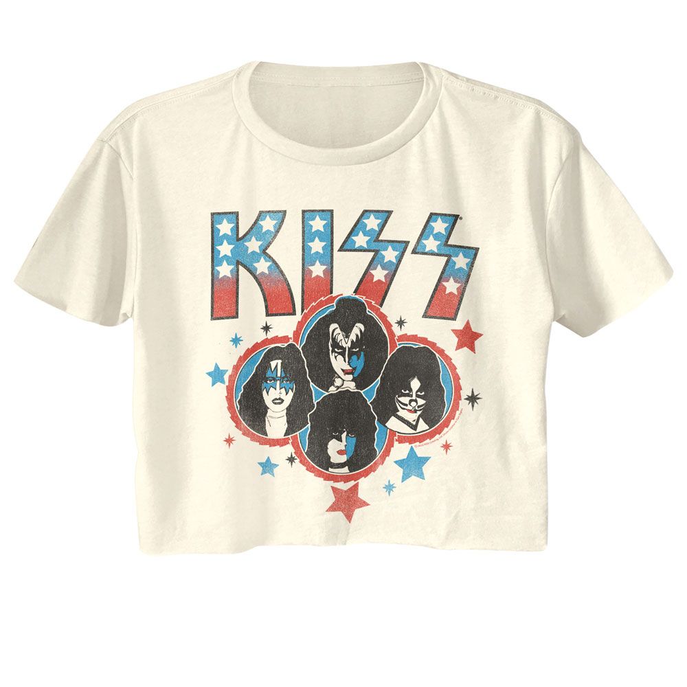 KISS - AMERICANA STARS LADIES SHIRT