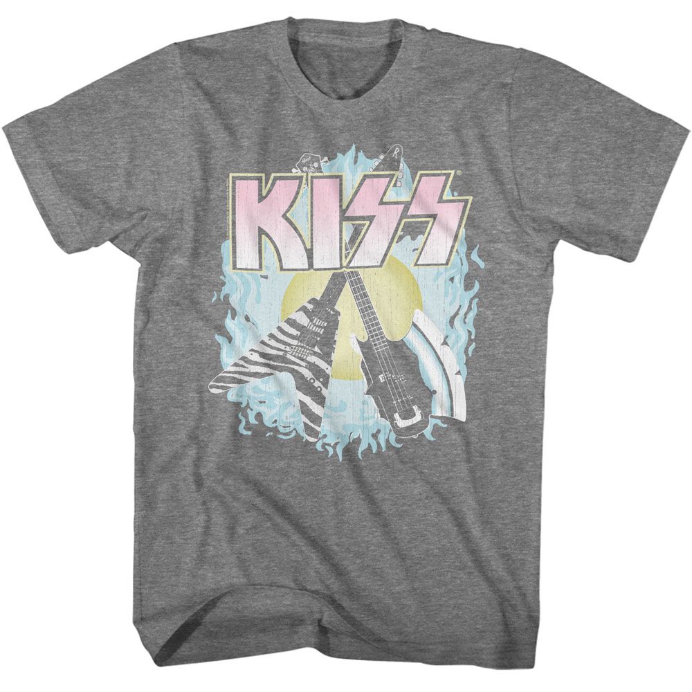 KISS - TWO GUITARS SHIRT