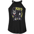 KISS - SPIKE CIRCLES LADIES SHIRT