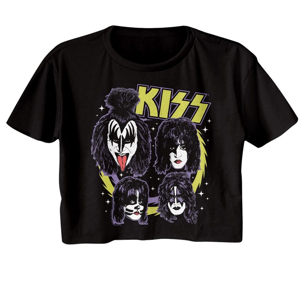 KISS - SPIKE CIRCLES LADIES SHIRT
