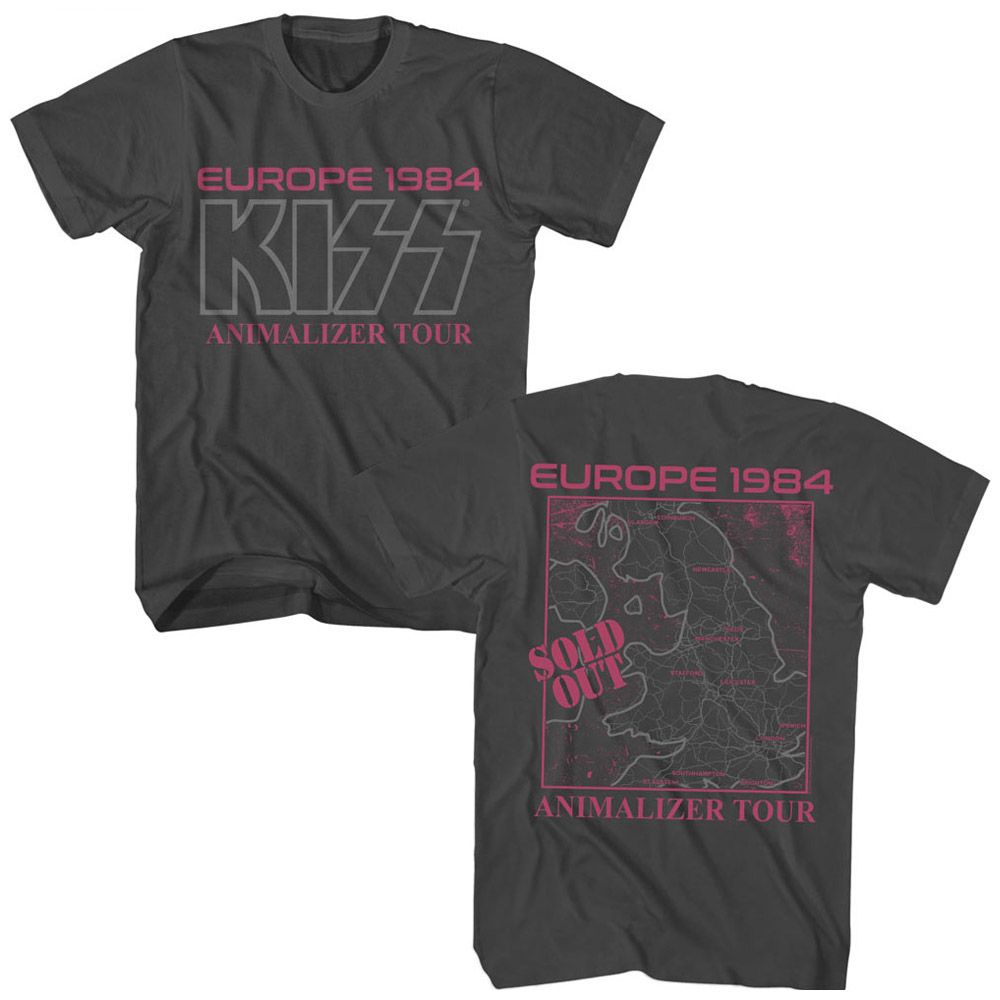 KISS - EUROPE 1984 SHIRT