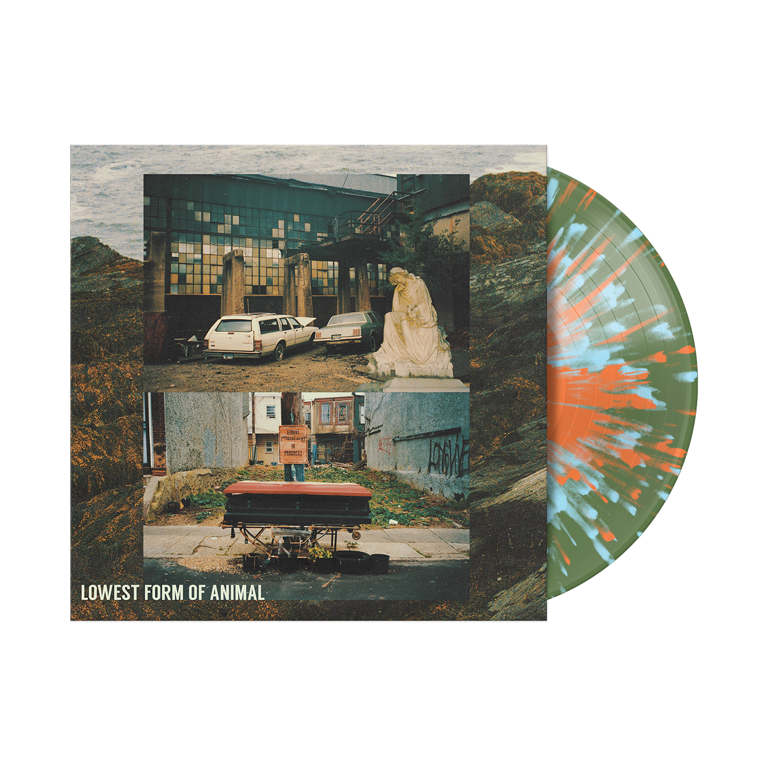 KUBLAI KHAN TX ‘LOWEST FORM OF ANIMAL’ EP - EXCLUSIVE - LTD. 200 - GREEN/BLUE/ORANGE/SPLATTER
