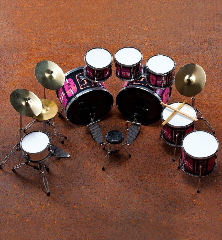 THE WHO - KEITH MOON - PICTURES OF LILY TRIBUTE DRUM KIT