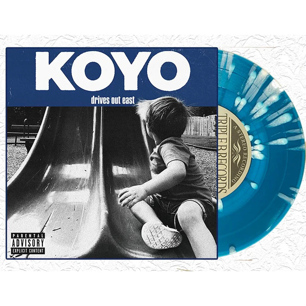 KOYO 'DRIVES OUT EAST' 7" - BLUE/WHITE/SPLATTER