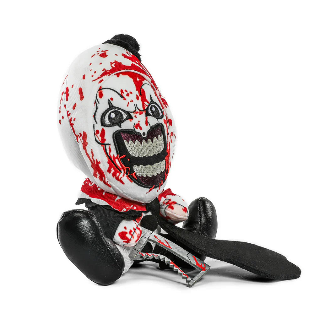 TERRIFIER BLOODY ART THE CLOWN PHUNNY PLUSH - KIDROBOT PLUSH FIGURE