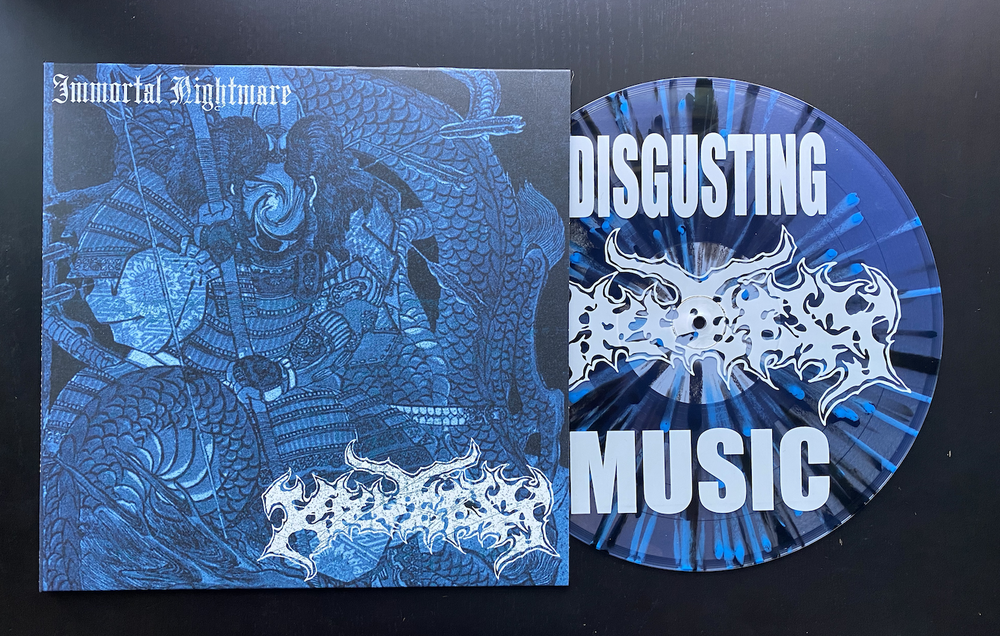 KRUELTY 'IMMORTAL NIGHTMARE' 12" EP - CLEAR/SPLATTER