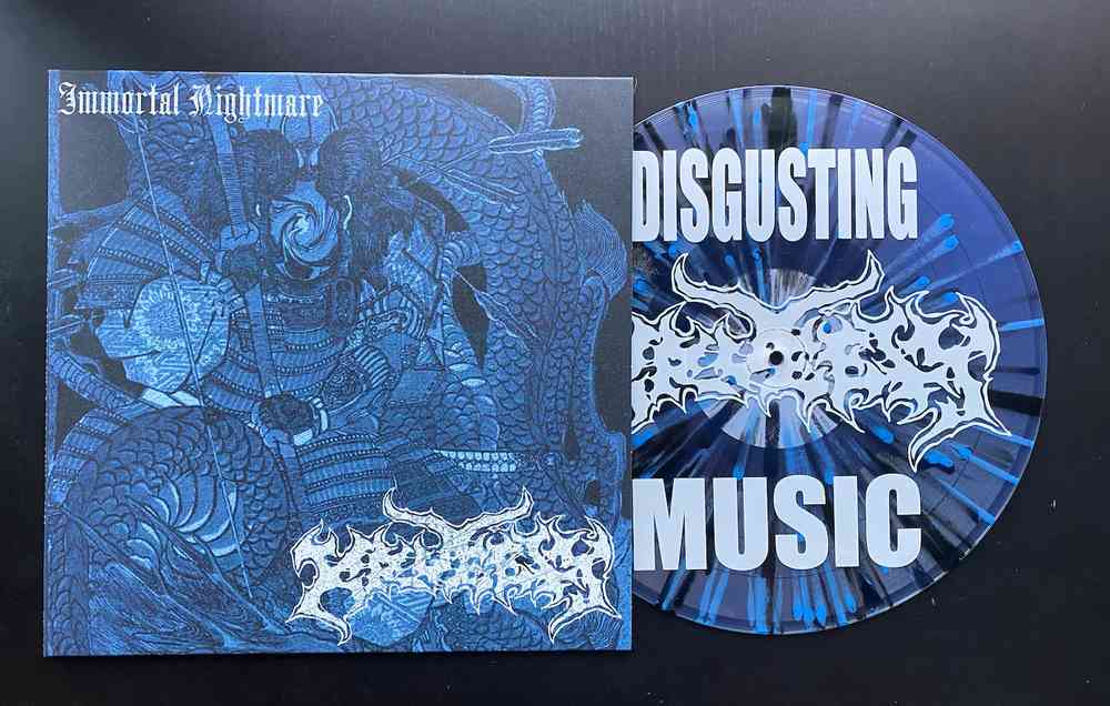 KRUELTY 'IMMORTAL NIGHTMARE' 12" EP - CLEAR/SPLATTER