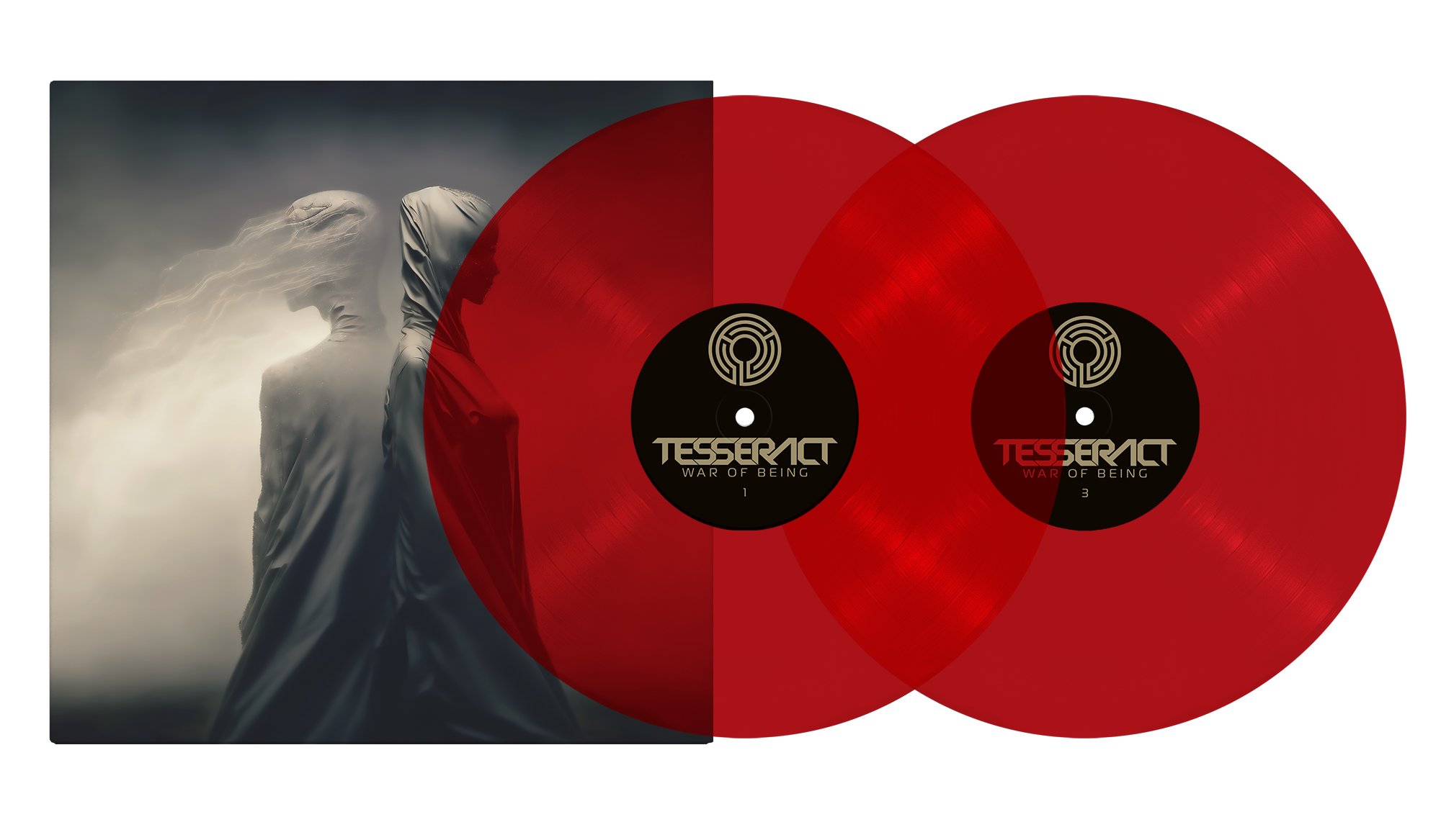 TESSERACT ‘WAR OF BEING’ 2LP - EXCLUSIVE - LTD. 500 - RED