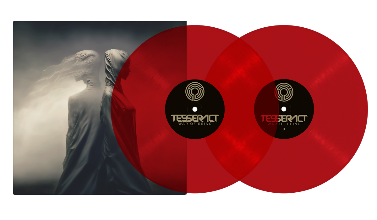 TESSERACT ‘WAR OF BEING’ 2LP - EXCLUSIVE - LTD. 500 - RED