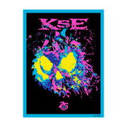 KILLSWITCH ENGAGE LIMITED EDITION EXCLUSIVE 18x24 FLOCKED BLACKLIGHT 25TH ANTHOLOGY POSTER