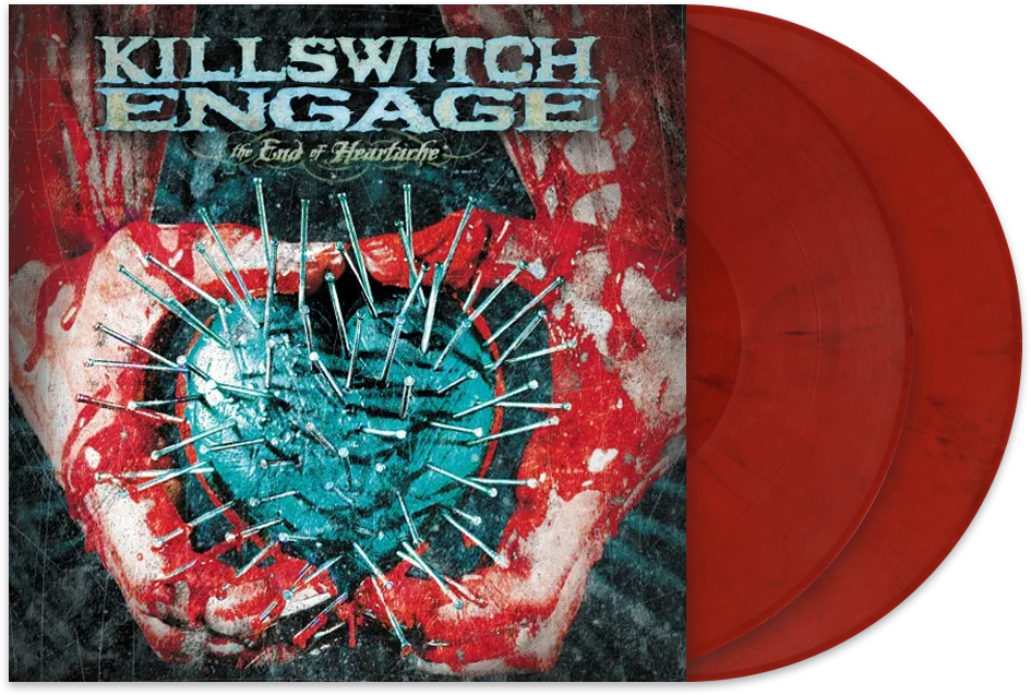 KILLSWITCH ENGAGE'THE END OF HEARTACHE' 2LP - EXCLUSIVE - LTD. 500 - VARIOUS COLORS