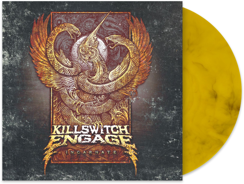 KILLSWITCH ENGAGE'INCARNATE' LP - EXCLUSIVE - LTD. 500 - VARIOUS COLORS