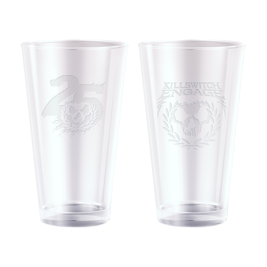 KILLSWITCH ENGAGE LIMITED EDITION EXCLUSIVE PINT GLASS SET