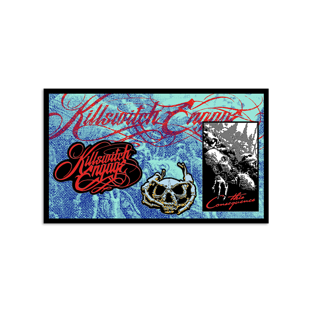 KILLSWITCH ENGAGE ‘THIS CONSEQUENCE’ LP - EXCLUSIVE - LTD. 500 - ENGULFING MOSS + REVOLVER WINTER 2024 ISSUE & ENAMEL PIN SET