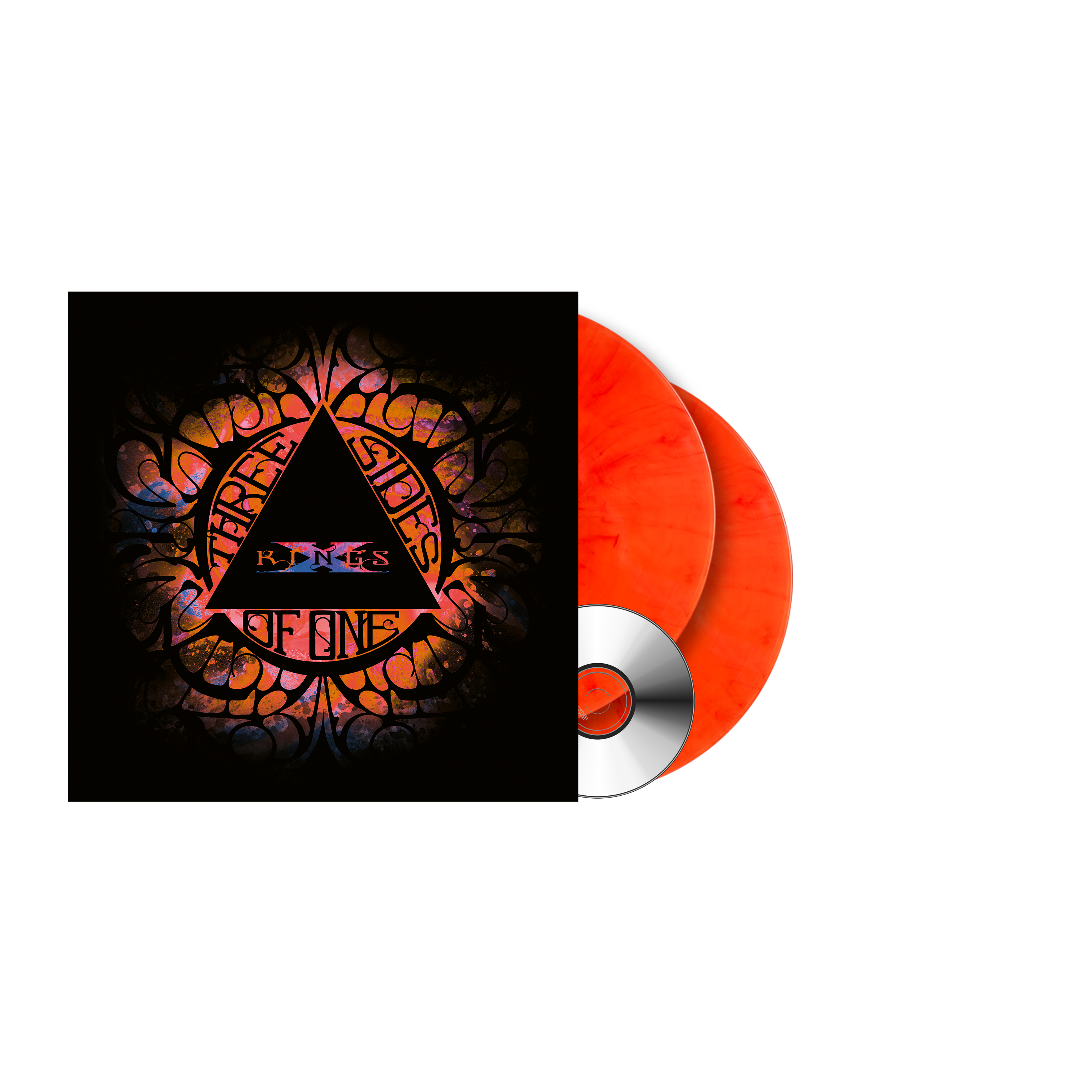 KING'S X 'THREE SIDES OF ONE' 2LP + CD - DELUXE - COLOR - ALTERNATIVE COVER