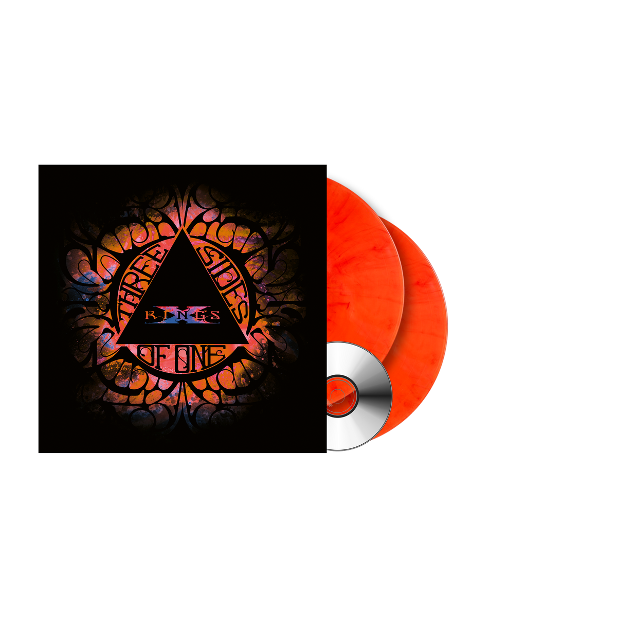 KING'S X 'THREE SIDES OF ONE' 2LP + CD - DELUXE - COLOR - ALTERNATIVE COVER