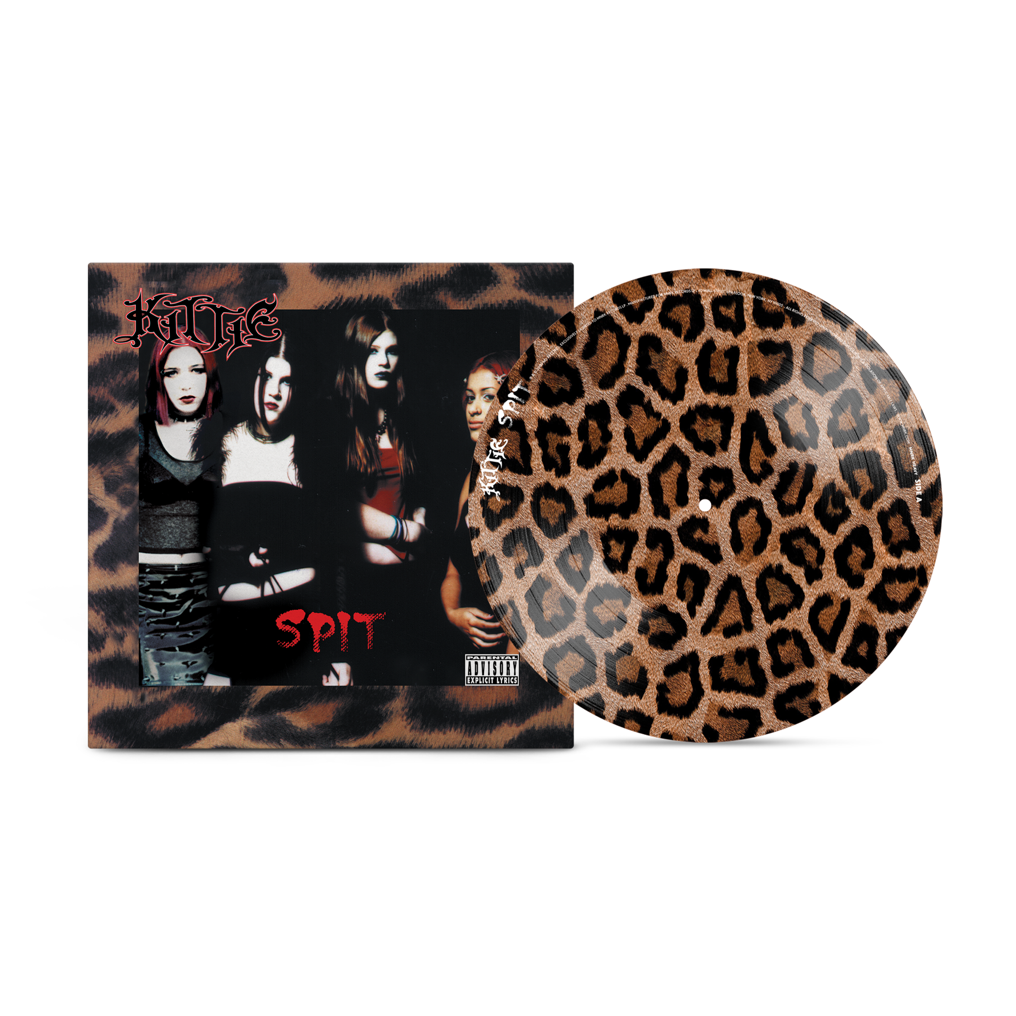 KITTIE 'SPIT' LP - LEOPARD PRINT