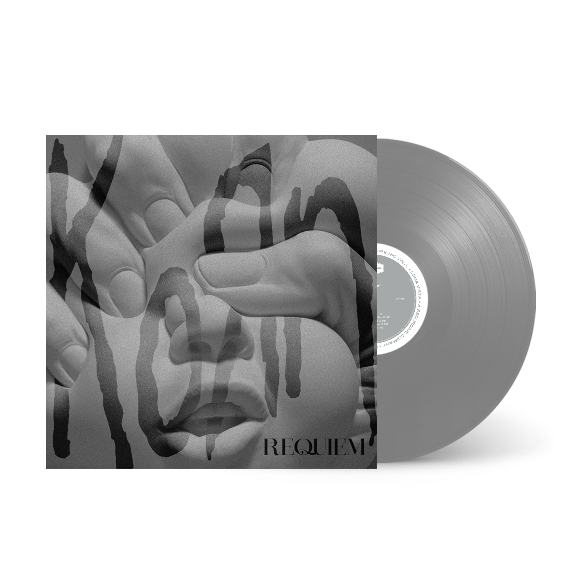 KORN 'REQUIEM' LP - EXCLUSIVE - LTD. 1000 -SILVER
