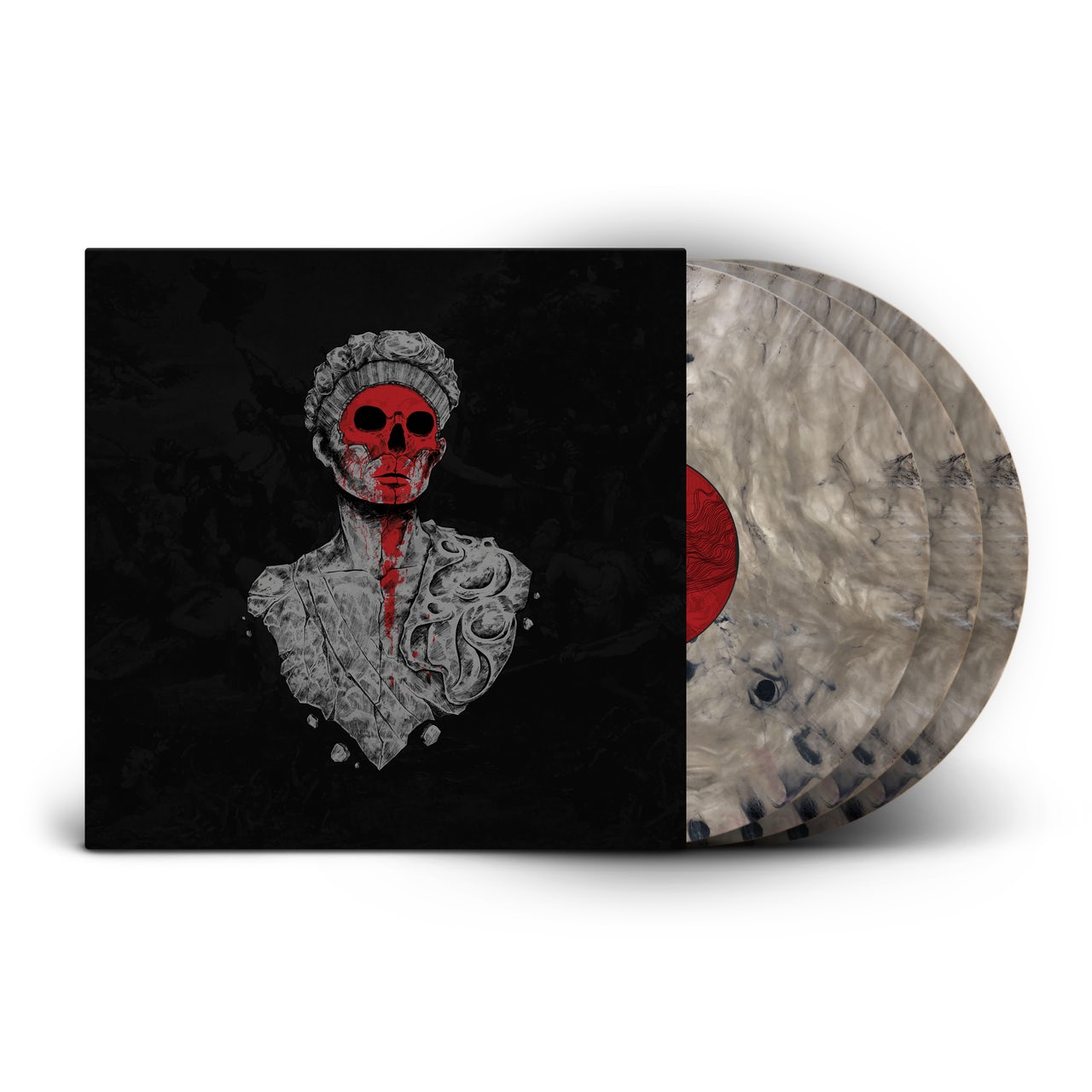 SEETHER 'SI VIS PACEM, PARA BELLUM' 3LP - DELUXE - GHOST/MARBLE
