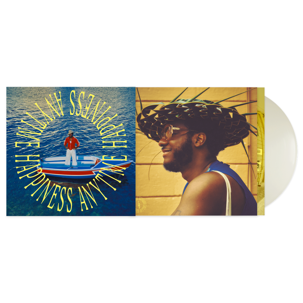 LEON BRIDGES 'HAPPINESS ANYTIME WHITE SAND' LP (White Vinyl)