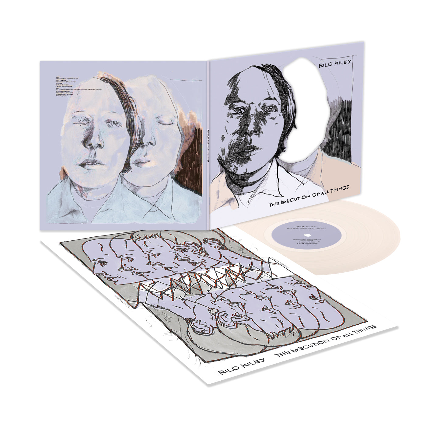 RILO KILEY 'THE EXECUTION OF ALL THINGS (FROZEN LAKE EDITION)' LP - CLOUDY CLEAR