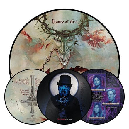 KING DIAMOND 'HOUSE OF GOD' 2LP - PICTURE DISC