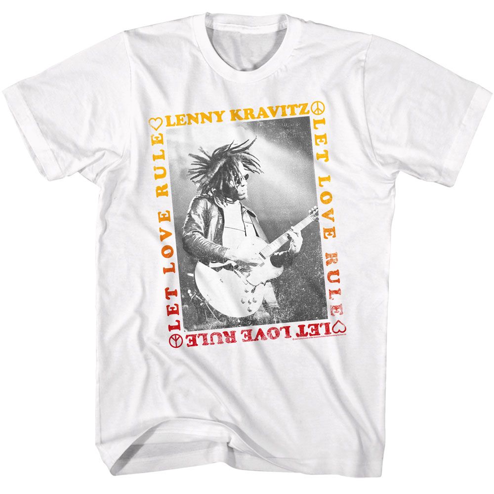 LENNY KRAVITZ - LET LOVE RULE BORDER SHIRT