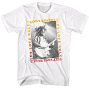 LENNY KRAVITZ - LET LOVE RULE BORDER SHIRT