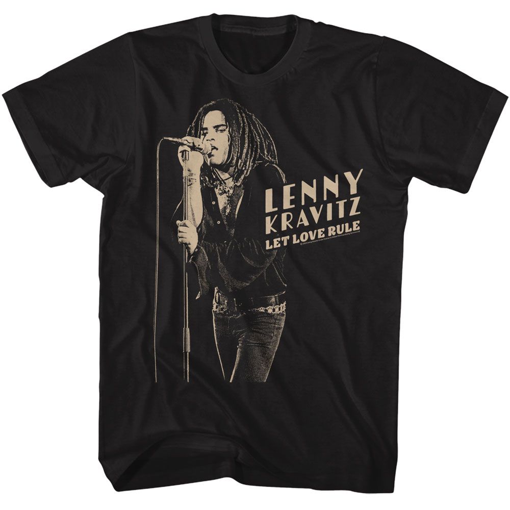 LENNY KRAVITZ - STARK MICROPHONE SHIRT