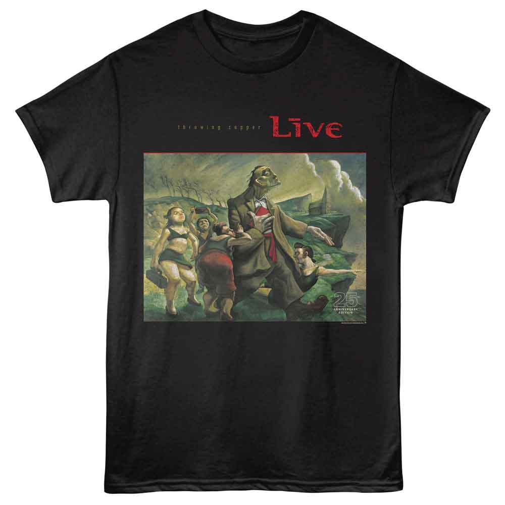 LIVE - THROWING COVER SHIRT