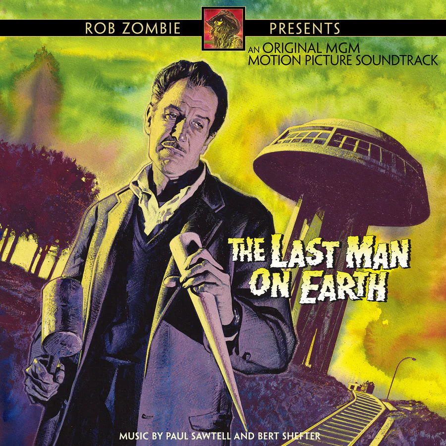 ROB ZOMBIE PRESENTS THE LAST MAN ON EARTH SOUNDTRACK 2LP - NEON GREEN/BLUE SMOKE