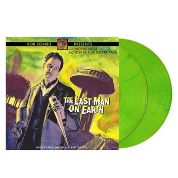 ROB ZOMBIE PRESENTS THE LAST MAN ON EARTH SOUNDTRACK 2LP - NEON GREEN/BLUE SMOKE