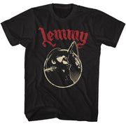 LEMMY - SINGING IN MIC CIRCLE SHIRT