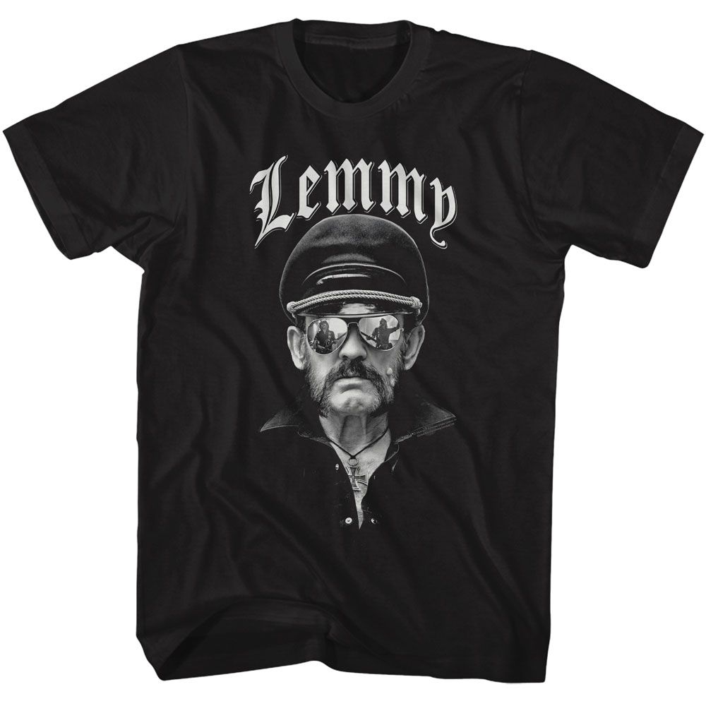 LEMMY - GLASSES AND CAP SHIRT