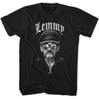 LEMMY - GLASSES AND CAP SHIRT