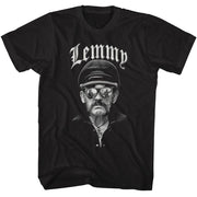 LEMMY - GLASSES AND CAP SHIRT