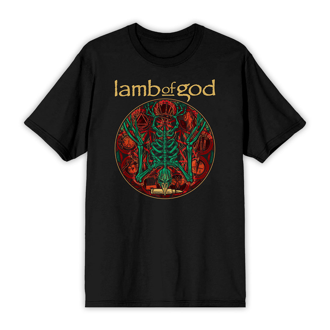 LAMB OF GOD 'WARBIRD' LIMITED EDITION EXCLUSIVE T-SHIRT