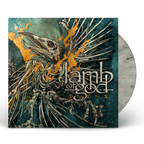 LAMB OF GOD 'OMENS' LP + CD BUNDLE - EXCLUSIVE - LTD. 250 - SILVER GRAY MARBLE/PICTURE DISC