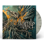 LAMB OF GOD 'OMENS' LP + CD BUNDLE - EXCLUSIVE - LTD. 250 - SILVER GRAY MARBLE/PICTURE DISC