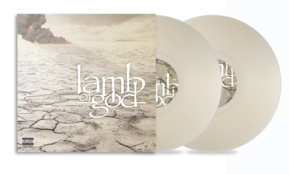 LAMB OF GOD ‘RESOLUTION’ 2LP - EXCLUSIVE - LTD. 500 - IVORY